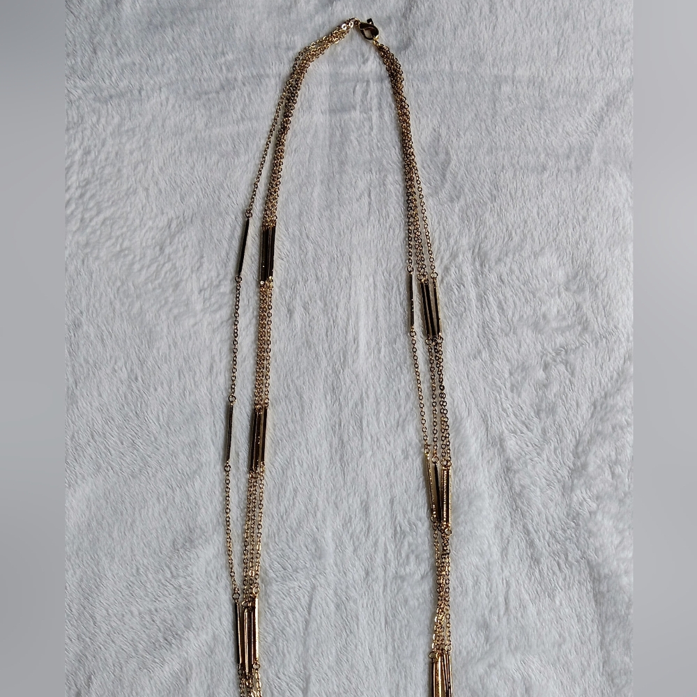 Saks Fifth Avenue Gold-Tone Multi-Strand Necklace